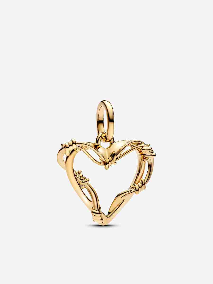 Barbed Wire Heart Bracelet Set