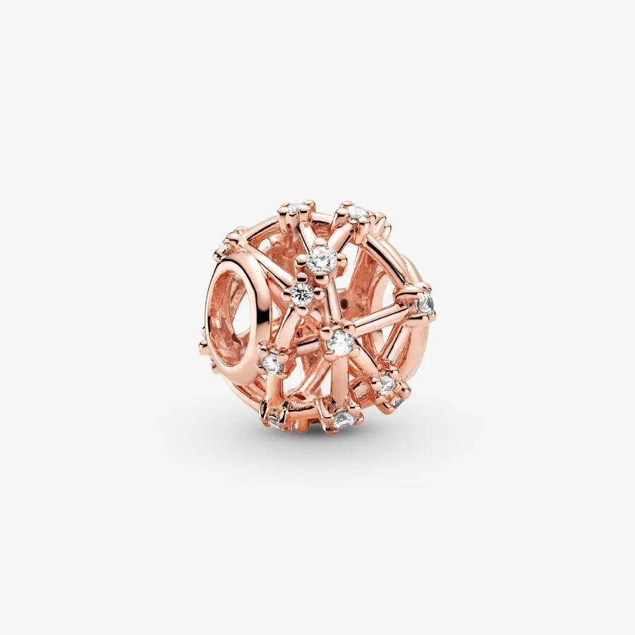 Full rose gold cherry blossom set