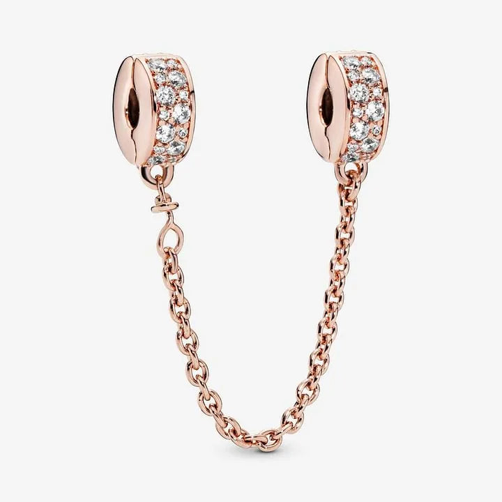 Full rose gold cherry blossom set