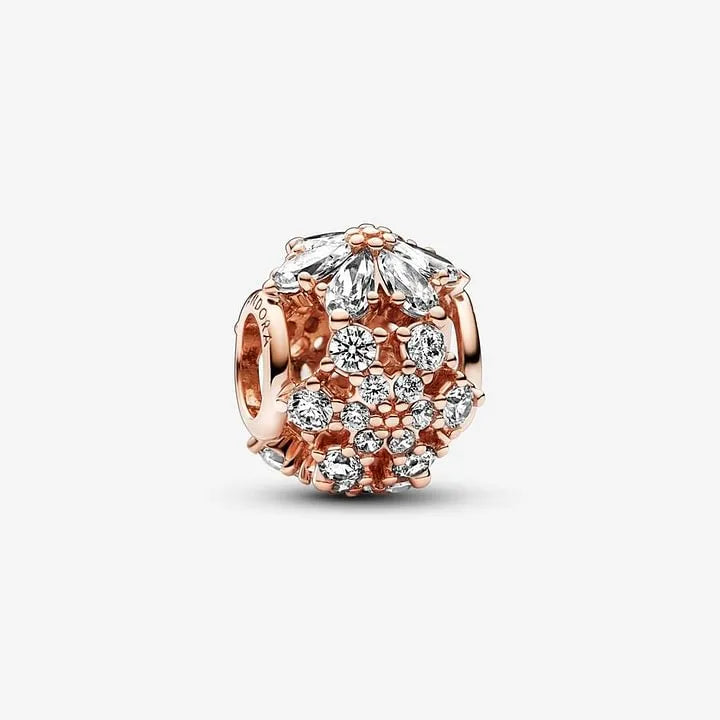 Full rose gold cherry blossom set