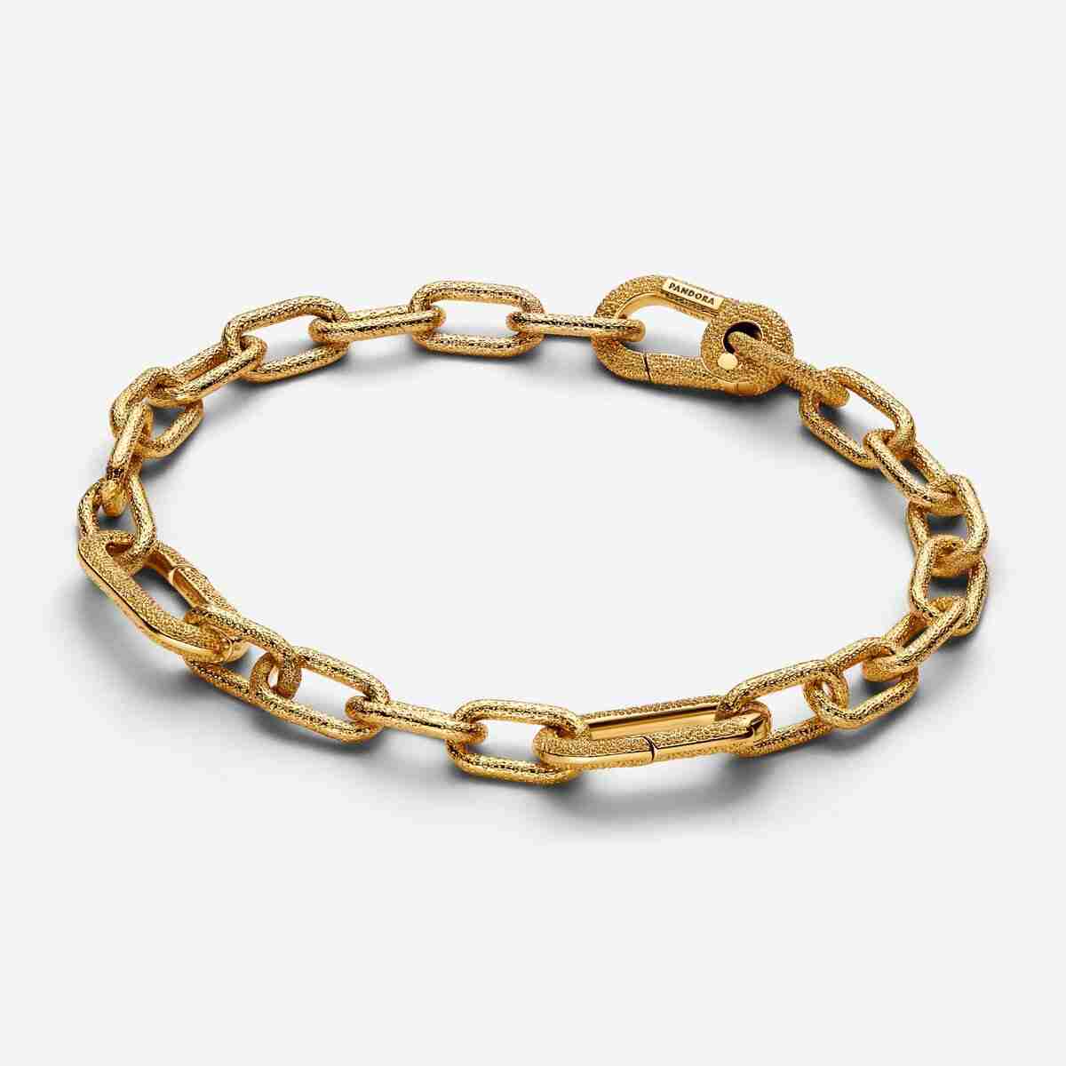 Golden Butterfly and Heart Charm Bracelet