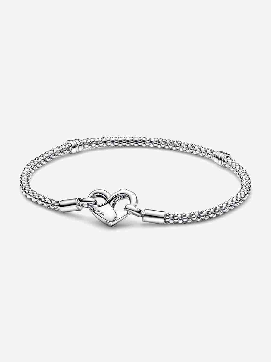 Moments Studded Chain Bracelet Sterling silver
