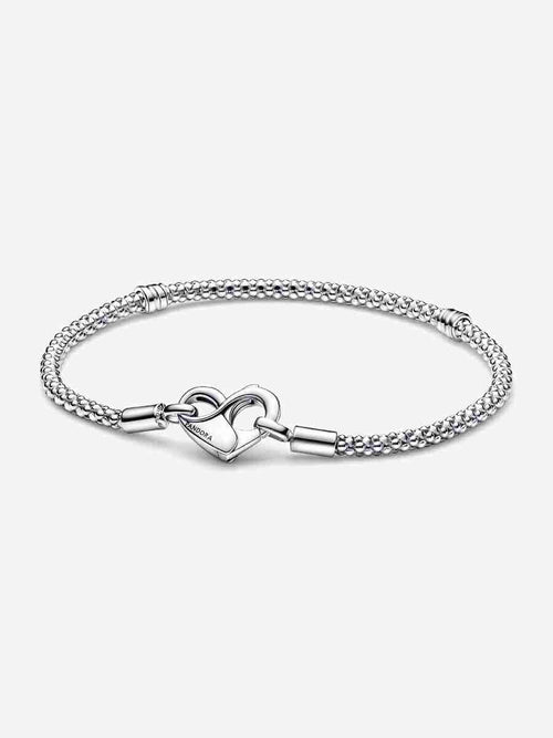 Moments Studded Chain Bracelet Sterling silver
