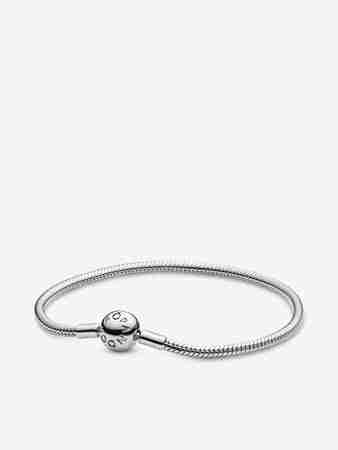 Silver Sparkling Bow Bracelet Set
