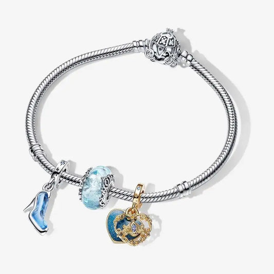Ella's Triple Charm Bracelet Set