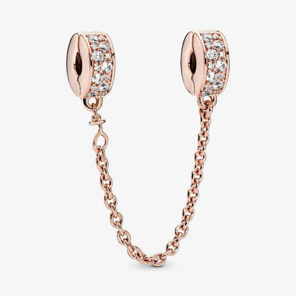Full rose gold cherry blossom set