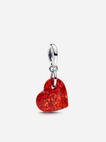 Heart and Arrow Charm Bracelet Set
