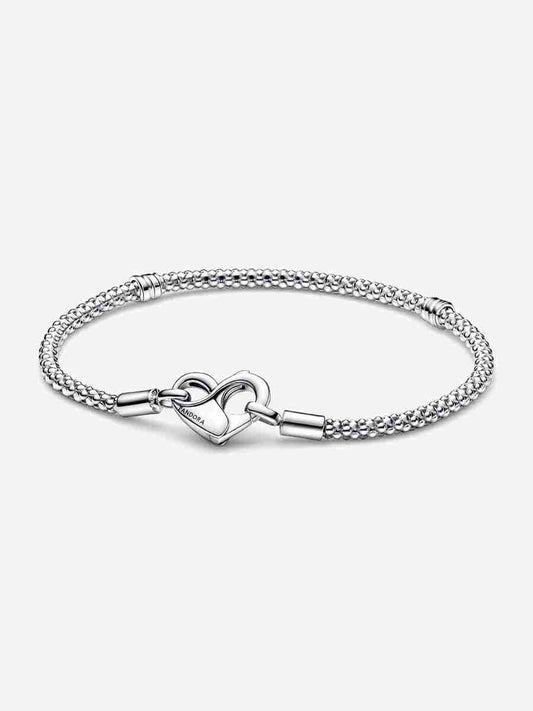 Moments Studded Chain Bracelet Sterling silver