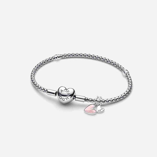 Mother Daughter Dangle Charm Bracelet