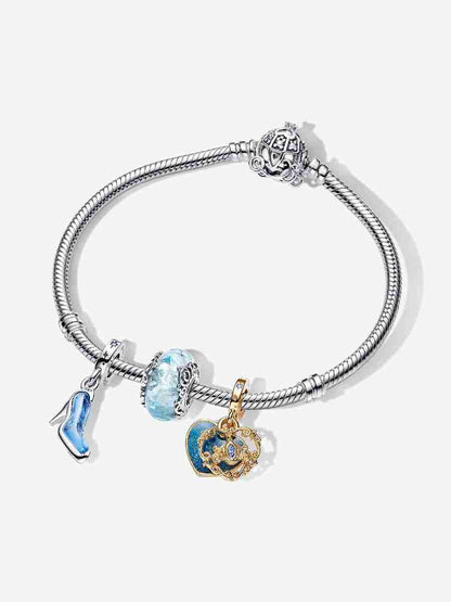 Triple Charm Bracelet Set